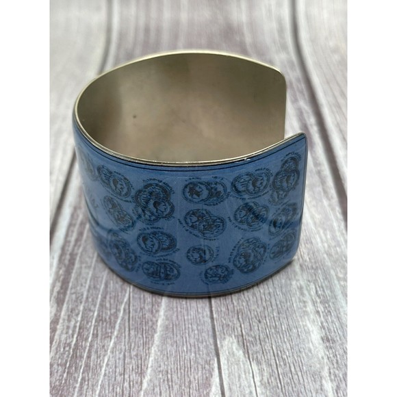 Pavlidou Greek Traditional Chocolate Bars Handmade Recycled Bracelet Cuff - Picture 2 of 5